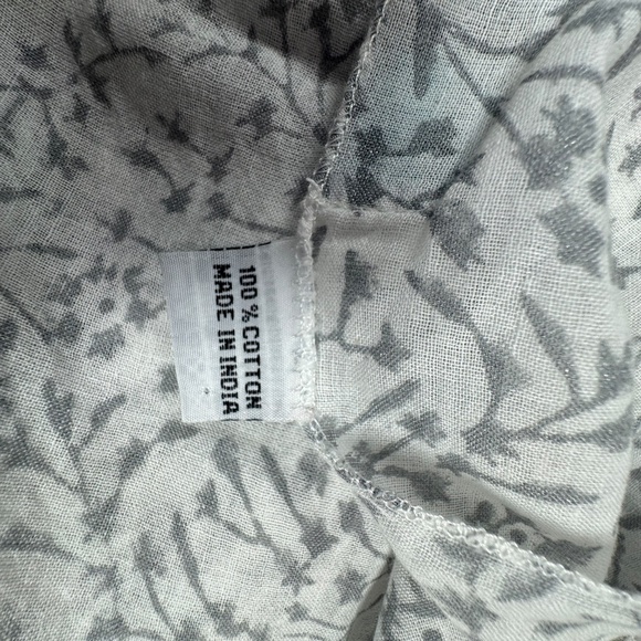 Turquoise Handcrafted Cotton Scarf / Shawl - Size 74" x 39" - NEW In Bag. - Picture 6 of 13